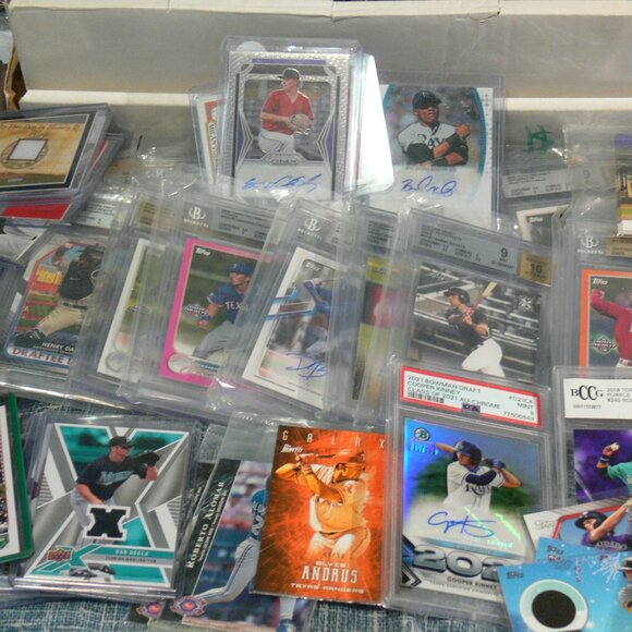 BASEBALL CARDS-GRADED-JERSEY CARDS-#rd ROOKIES LOT OF 20 CARDS - Picture 2 of 7
